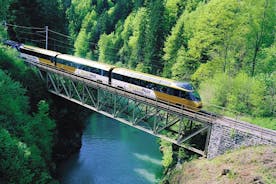 Excursión de un día a Gruyères con tren panorámico Golden Express incluido