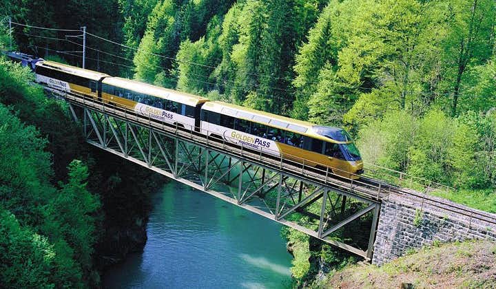 Dagtrip naar Gruyères inclusief Golden Panoramic Express-trein