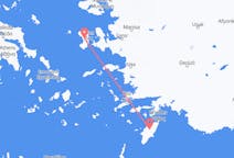 Flights from Chios, Greece to Rhodes, Greece