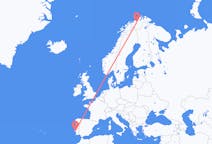 Vols d’Alta, Norvège pour Lisbonne, portugal
