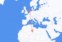 Flyrejser fra Djanet, Algeriet til Amsterdam, Holland