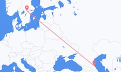 Flights from Makhachkala, Russia to Örebro, Sweden