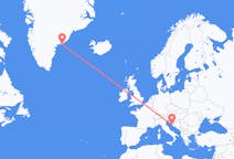Flyg från Zadar, Kroatien till Kulusuk, Grönland