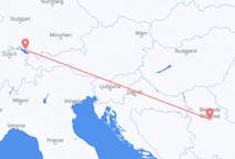 Flyreiser fra Friedrichshafen, til Beograd