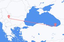 Flyreiser fra Trabzon, til byen Niš