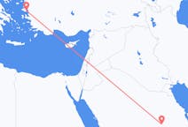 出发地 沙特阿拉伯出发地 利雅德目的地 希腊米蒂利尼的航班