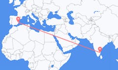 เที่ยวบิน จาก Pondicherry, อินเดีย ไปยัง อาลิกันเต, สเปน