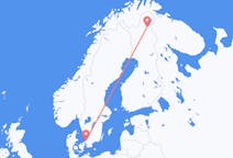 Fly fra Ivalo til Ängelholm