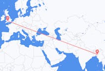 Flights from Aizawl, India to Bristol, the United Kingdom