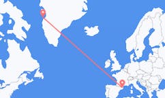 Flights from Aasiaat, Greenland to Girona, Spain