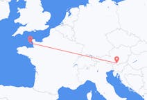Flights from Klagenfurt to Saint Helier