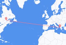 Flights from Saguenay, Canada to Corfu, Greece