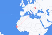 Flyg från Ziguinchor, Senegal till Cluj-Napoca, Rumänien