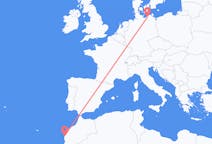 Flights from Essaouira, Morocco to Rostock, Germany