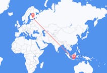 เที่ยวบิน จาก บันยูวังงี, อินโดนีเซีย ไปยัง ลาปเพนรานตา, ฟินแลนด์