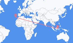 Flights from Balikpapan, Indonesia to Vila Baleira, Portugal