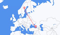 Flights from Kramfors Municipality, Sweden to Trabzon, Turkey