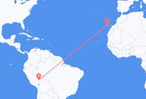 Flights from Puerto Maldonado, Peru to Tenerife, Spain