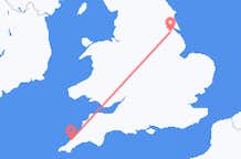 Flyg från Newquay, England till Kirmington, England