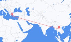 Flights from Loei Province, Thailand to Santorini, Greece