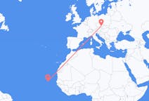Flights from Praia in Cape Verde to Brno in Czechia