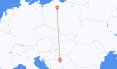 Flyrejser fra Tuzla, Bosnien-Hercegovina til Bydgoszcz, Polen