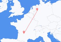 Flyreiser fra Brive-la-gaillarde, Frankrike til Münster, Tyskland