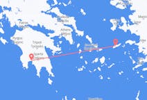 Flights from Kalamata, Greece to Icaria, Greece