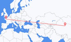 Рейсы из Дуньхуана, Китай в Ренн, Франция