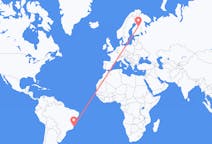 Flights from Vitória, Espírito Santo, Brazil to Kajaani, Finland