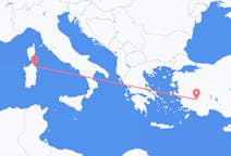 Flights from Olbia to Denizli