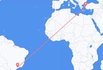 Flyreiser fra São Paulo, til Izmir
