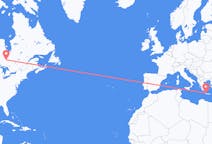 Flyreiser fra Timmins, Canada til Khania, Hellas