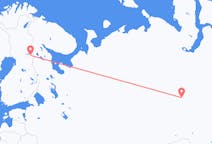 ตั๋วเครื่องบินจากเมืองKhanty-MansiyskไปยังเมืองKuusamo