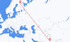 Flights from Gwalior, India to Kuusamo, Finland