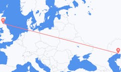 Flyrejser fra Atyrau, Kasakhstan til Edinburgh, Skotland