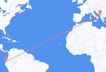 Flyg från Guayaquil, Ecuador till Podgorica, Montenegro