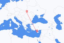 Vluchten van Paphos, Cyprus naar Baia Mare, Roemenië