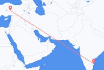 Flyrejser fra Chennai til Kayseri