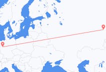 Flyg från Yekaterinburg, Ryssland till Dortmund, Tyskland