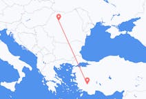 Flyrejser fra Denizli, Tyrkiet til Cluj Napoca, Tyrkiet