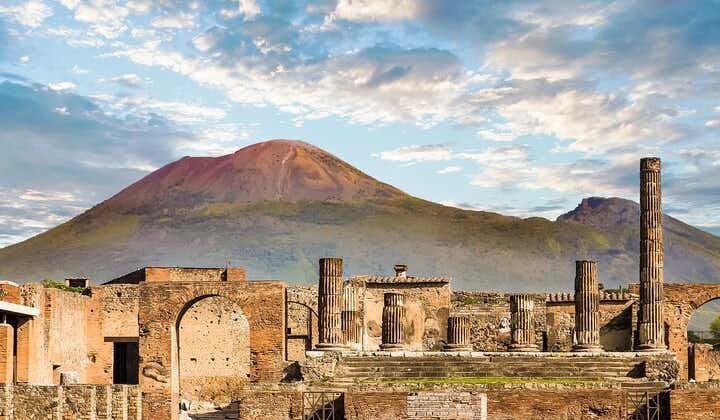 Excursion d'une journée aux ruines de Pompéi et au mont du Vésuve au départ de Rome