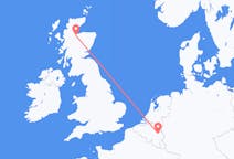Flights from Liège, Belgium to Inverness, the United Kingdom