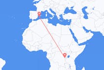 Flights from Cyangugu, Rwanda to Ibiza, Spain