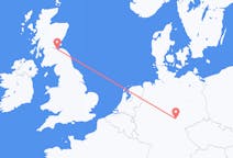Flyrejser fra Erfurt, Tyskland til Edinburgh, Skotland