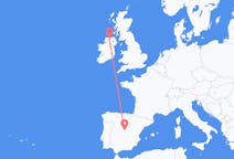 Flyreiser fra Derry, Nord-Irland til Madrid, Spania