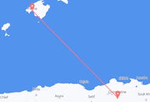 Flights from Constantine, Algeria to Palma de Mallorca, Spain