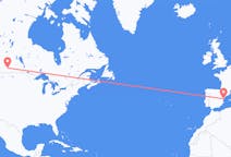 Flyg från Regina, Saskatchewan till Castelló de la Plana
