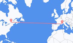 出发地 加拿大出发地 蒙特利尔目的地 摩纳哥摩纳哥的航班