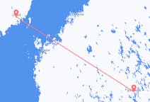 Flüge von der Stadt Jyväskylä in die Stadt Umeå